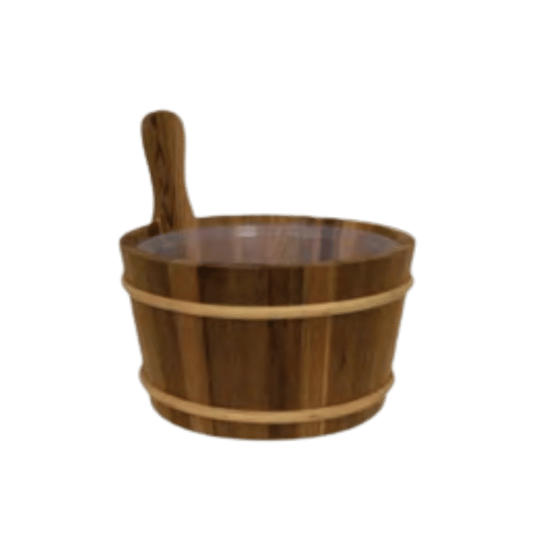 Pail Cedar 4L With Plastic Insert (1)